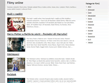Tablet Screenshot of filmy.online-porady.cz